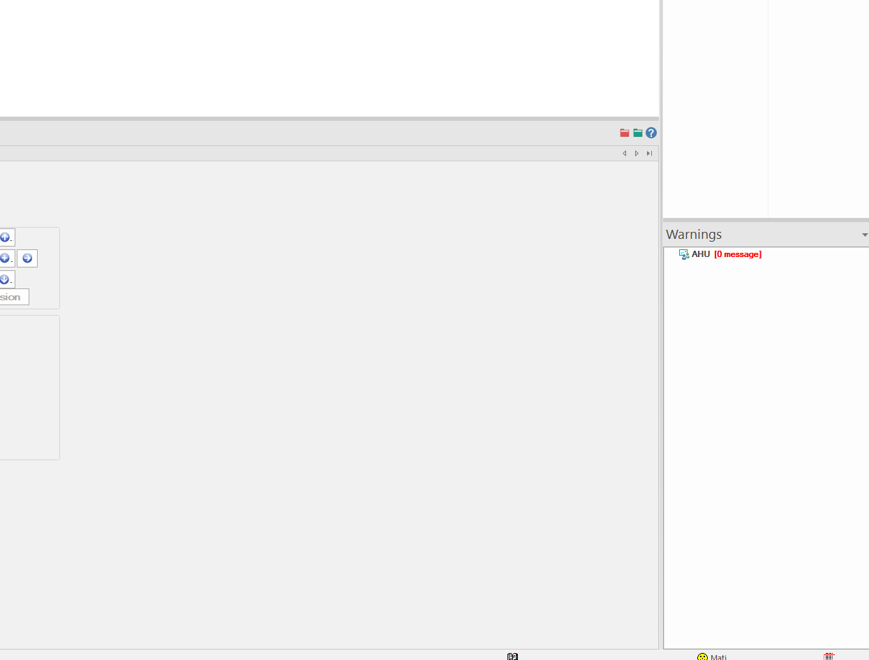 Warnings Panel — must show zero warnings before export